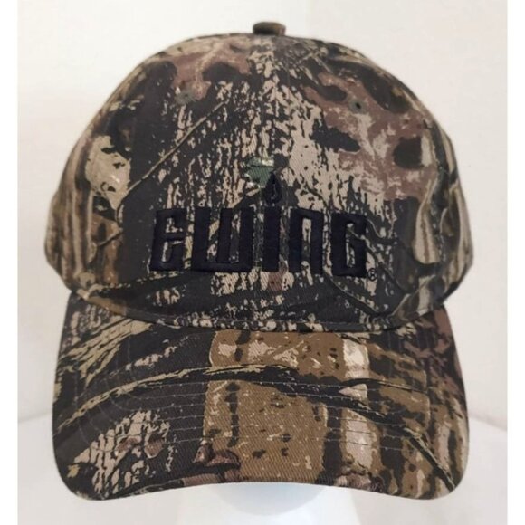 EWING Men's Adjustable Camouflage Baseball Cap Strapback Outdoor Hunting Hat - Picture 1 of 6